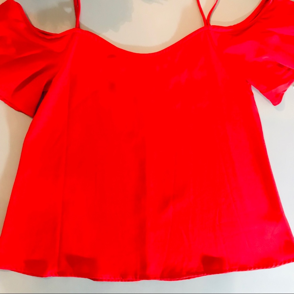 NWT BP Nordstrom Cold Shoulder Top - Picture 4 of 8